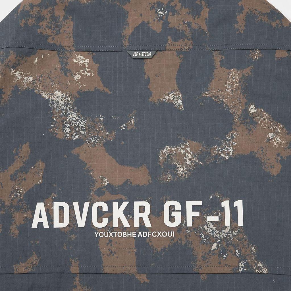 Camouflage Workwear Jacket: Durable, Dirt-resistant, Breathable, Versatile Outdoor Mountaineering Coat