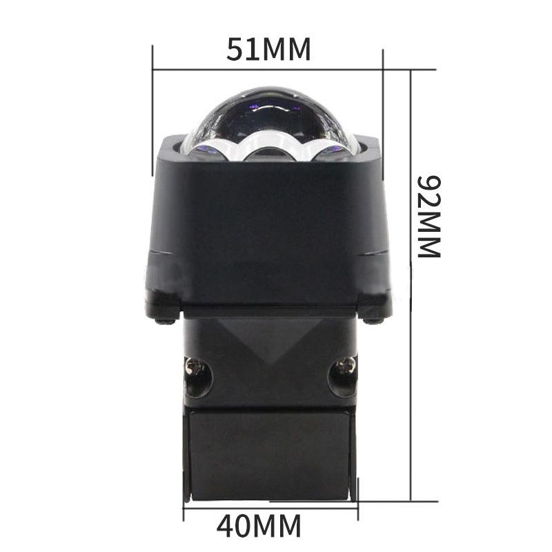 1.5 Inch M15 Triple Direct Matrix Module Lens High Power Led Headlight White Yellow Far And Near Super Bright Condenser