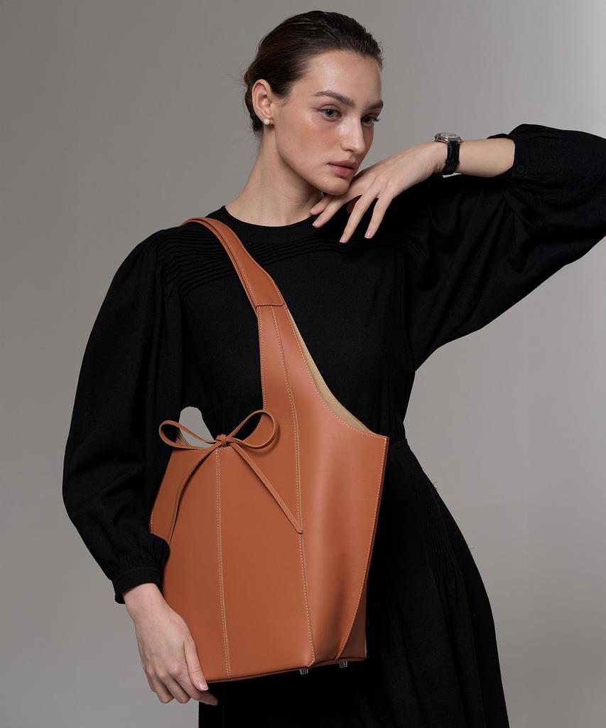 Zema Élever Le Quotidien Onnete Tote Bag L - Camel Tan (Onnete Tote Bag L)