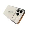 iPhone17 Pro Max Frosted Electroplated Case with Full Lens Protection