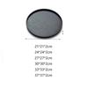 Black Tea Tray Wood Food Plate Household Serving Tray  Hotel