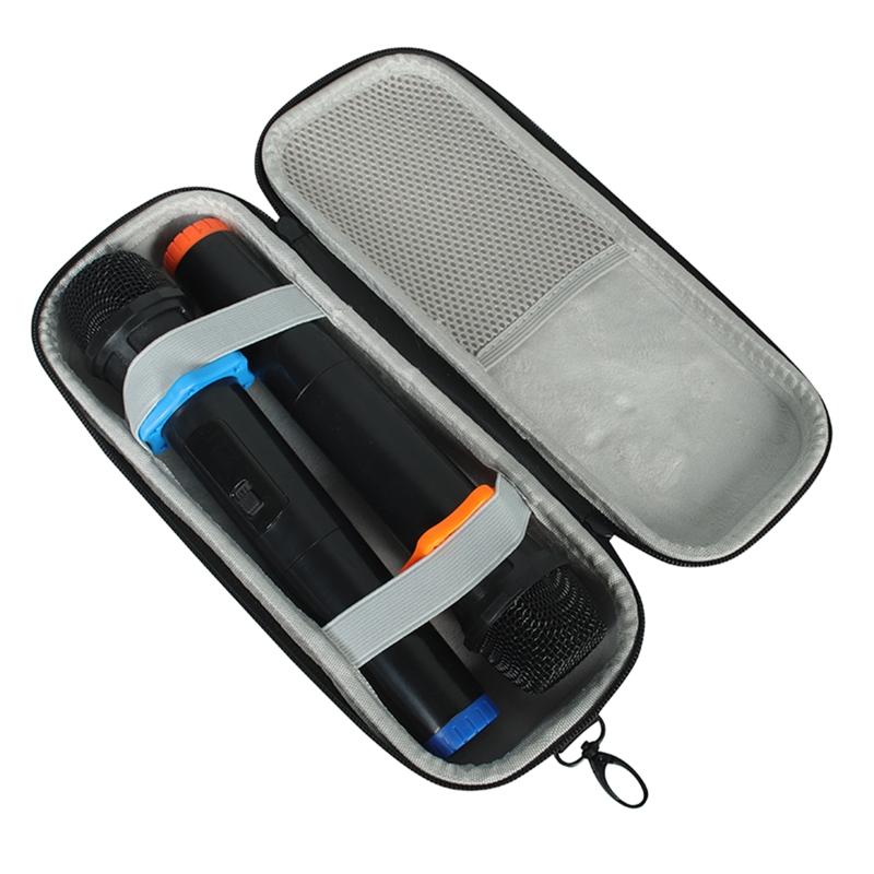 Shockproof & Durable EVA Hard for Shell Lightweight Storage for Case Microphone Storage Box EVA Construction Audio Holde