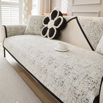 Spring New Chenier Sofa Cushion Four Seasons Universal Non-Slip Cushion Blanket Sofa Cover Backrest Cover Cloth Towel