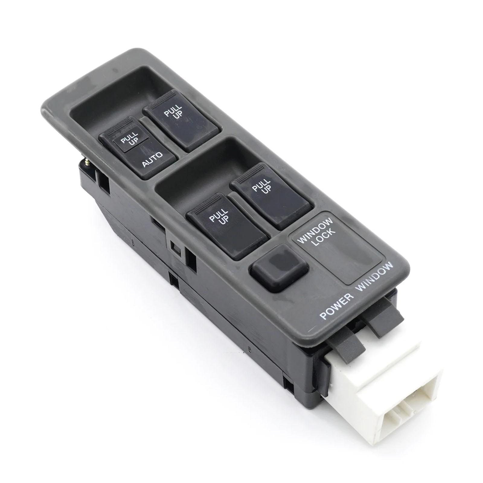 Universal Electric Window Control Switches Ergonomic Button Design High Temperature Resistance Black ABS GK60-66-350A 1