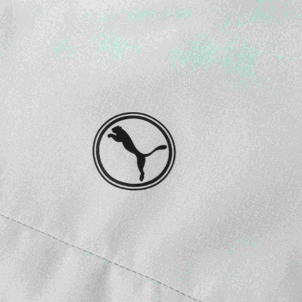 Puma Woven Beyond The Speed Comfortable Stand Collar Zipper Long Sleeve Racing American Vintage Color Block Jacket Unisex jackets Gray 631081-80