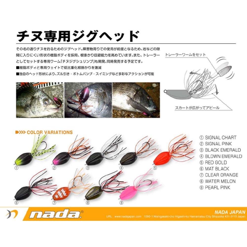 Megabass Nada Metal Jig CHINU JIG 6g Signal Pink 33591