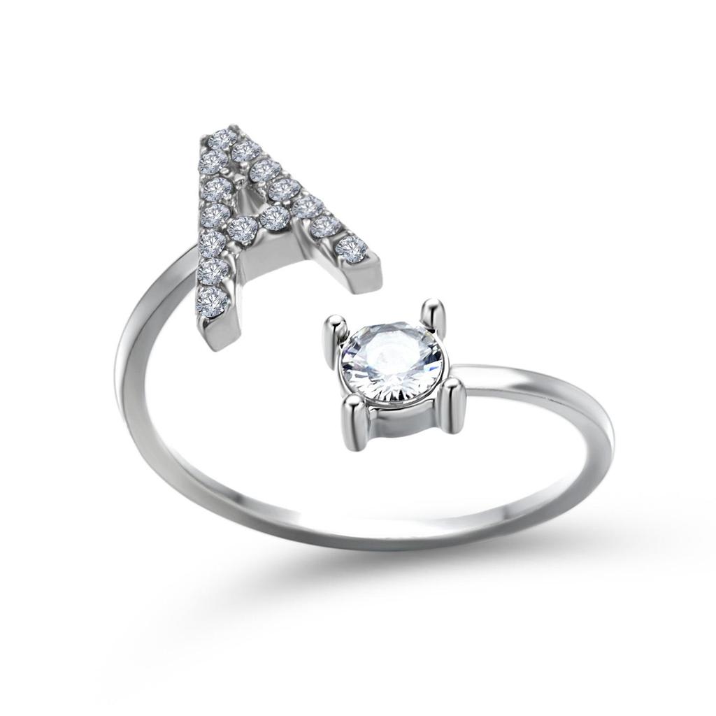 Korean-Style Adjustable Ladies' Diamond Ring