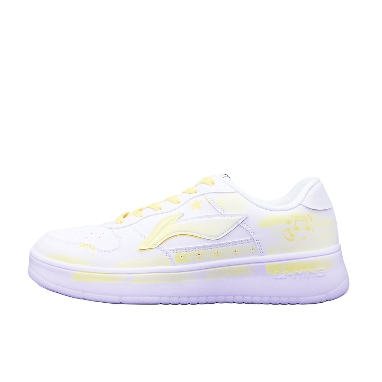 

Li Ning Плывущая лодка Баланс Легкие Дышащие Низкие Кеды для скейтборда Унисекс AGCS419-1(team1782-) 35.5