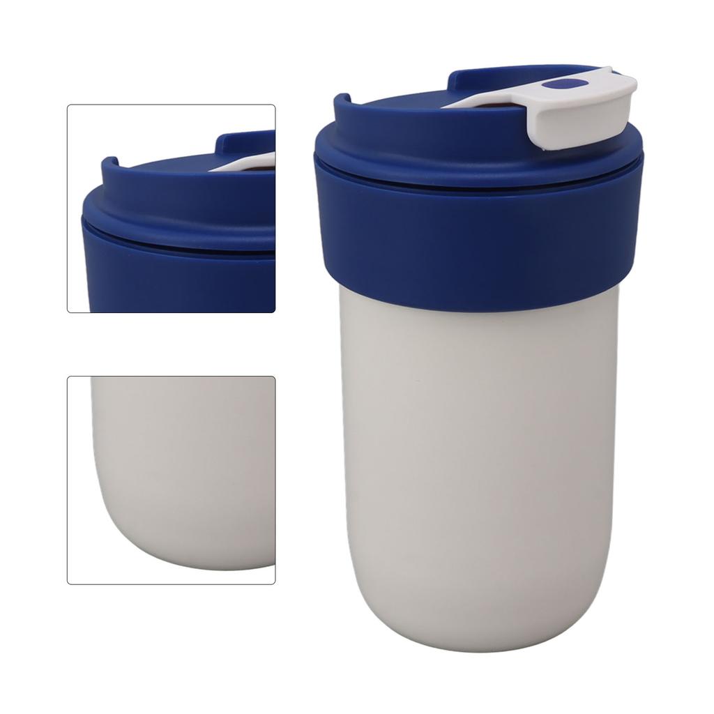 350ml Coffee Cup Protable Leakproof Aluminium Alloy Non Slip Outdoor Portable Insulated Mug