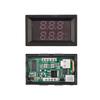 M6120 DC6-120V 10A Electronic Volt AMP Meter Tester Digital Voltmeter Ammeter  LED Red Blue Display Voltage Regulator