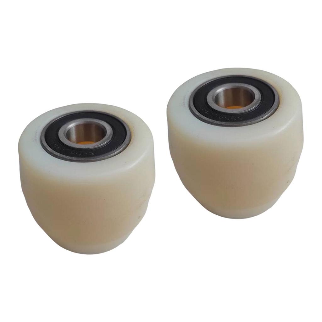 2Pcs Forklift Casters with Bearings Wheel 80mmx70mm Professional Forklift Wheel