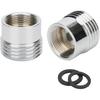 Brass Sink Faucet Adapter, Female NPT Thread Tap Aerator Adapter To Connect G1/2" Water Hose Adapter for Garden Hose Water Filter (F22mm - G1/2)