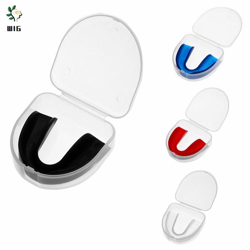 Mouthguard - Slim Fit Adult & Junior Gum Shield with Case | Ideal for – Repton Fitness and Boxing Gears