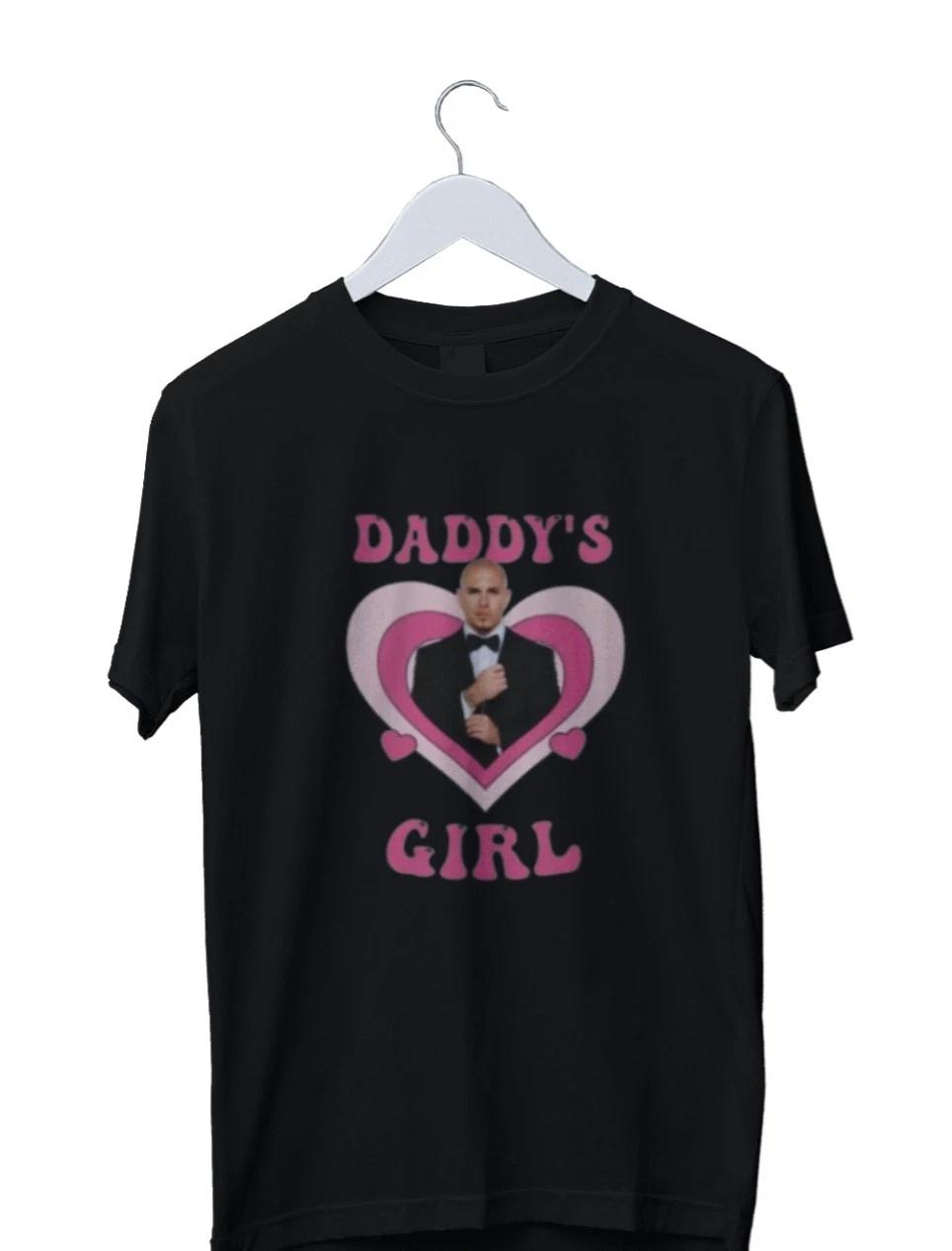 

Men s Casual Graphic Daddy s Girl Pitbull Mr Worldwide Essential Me... L