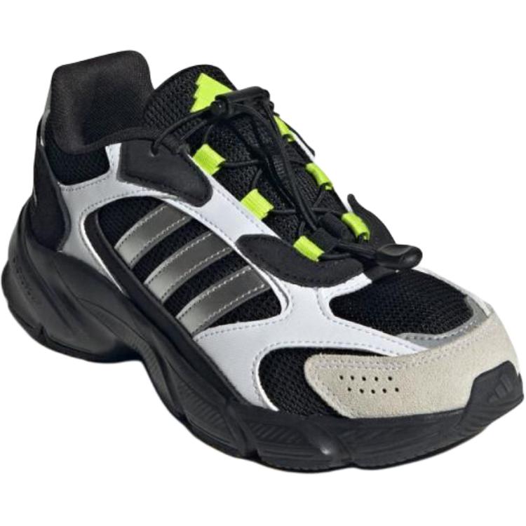 Adidas Crazychaos 2000 Comfortable Soft Low Top Kids Casual Shoes Unisex Casual Shoes Black White JQ8621