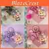 Dopamine Cold Hat Baby Cartoon Keychain With Plastic Material For Gift And Party Decor