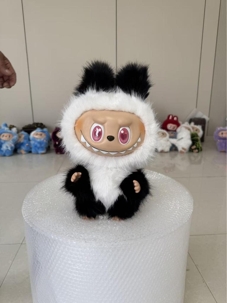Mainland China LABUBU Big Chief Archangel Custom Vinyl Plush Doll, 58CM, Various Styles