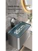 Punch-Free Wall-Mounted Waterproof Toilet Paper Holder with Storage Rack