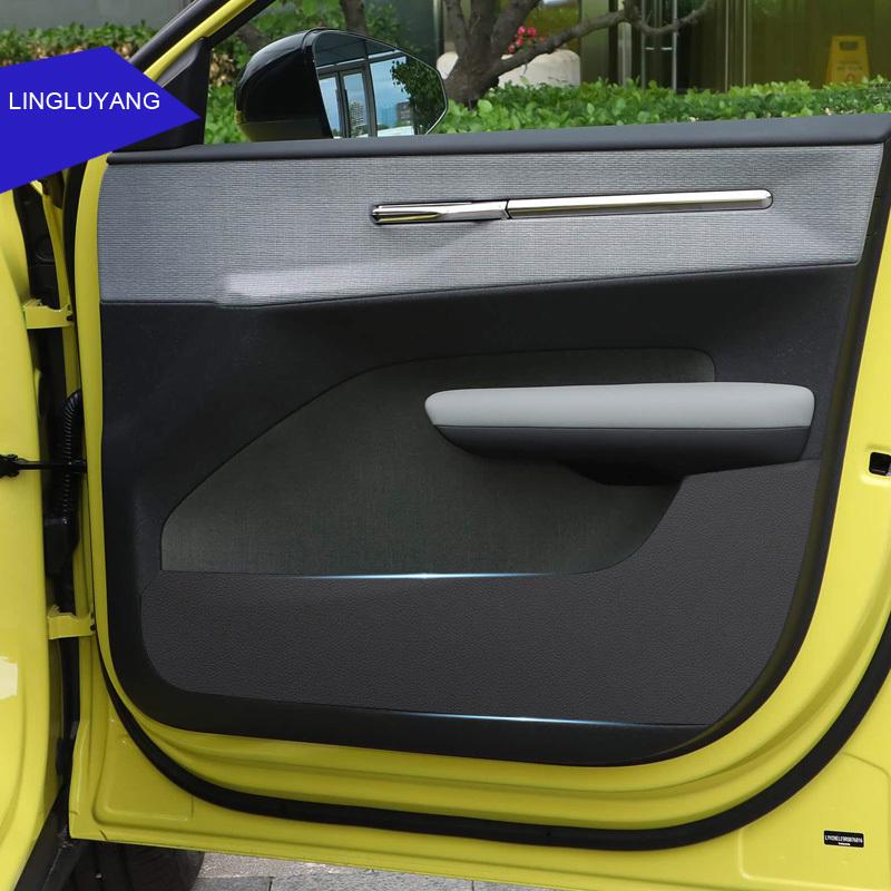 Adesivo Tappetino Anti Calcio per Portiera Auto Per Volvo EX30 2024 2025 Protezione Portiera Tappetino Interno Tappetini Decorativi