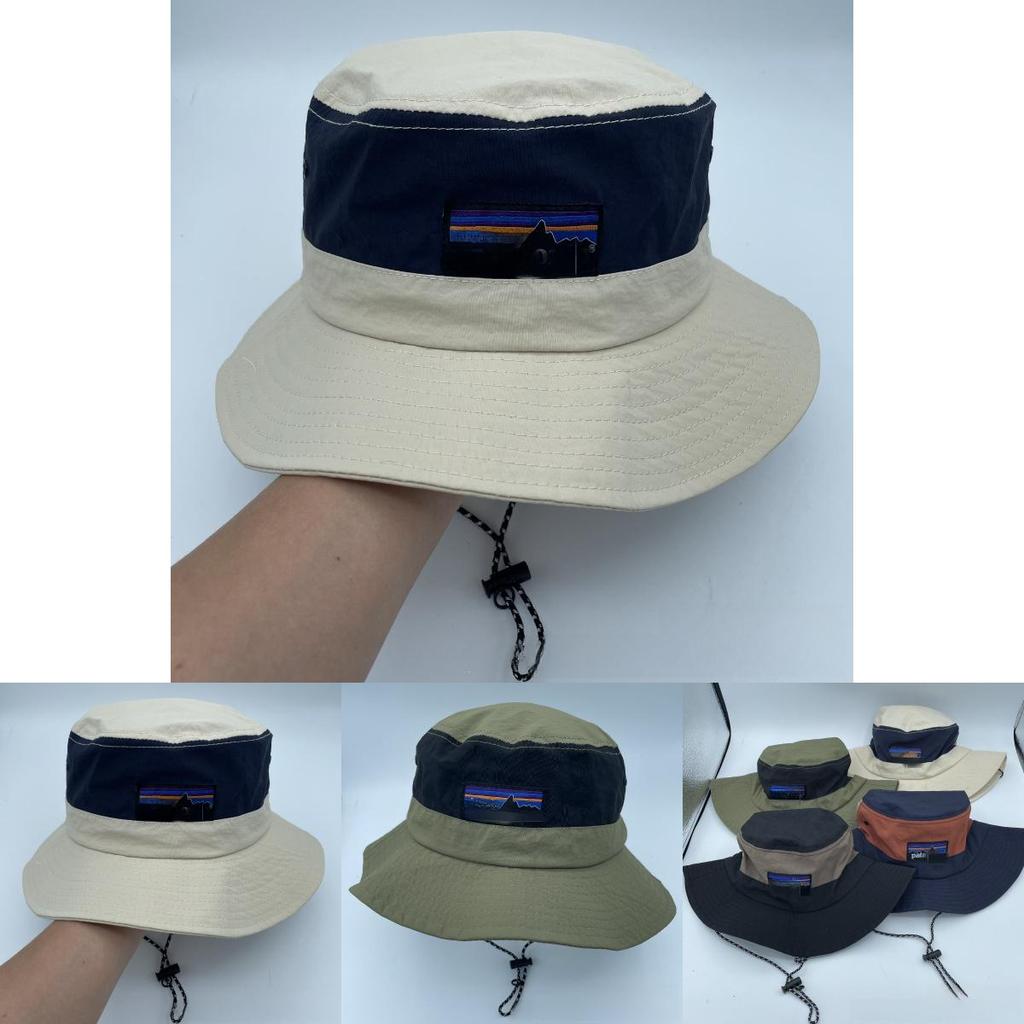 Summer Nylon Fisher Hat With Wide Brim And Sun Protection For Outdoor Activities