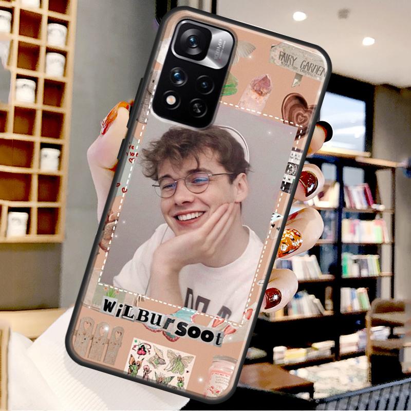 Wilbur Soot Case For Xiaomi Redmi Note 12 11 10 9 8 Pro Note 12S 11S 10S 9S Cover For Redmi 9 10 12 C