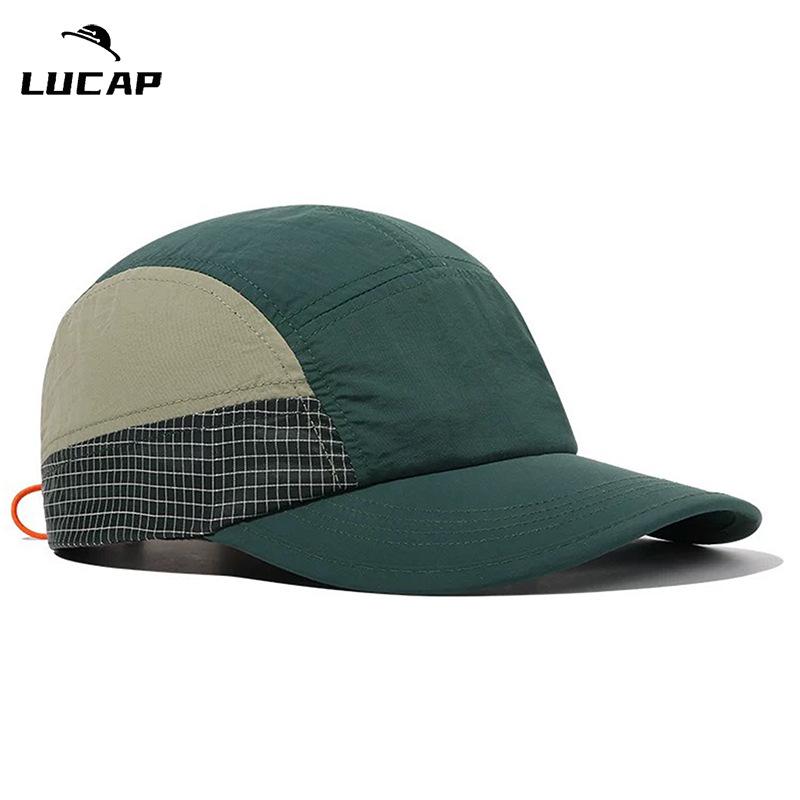 

Retro color matching quick-drying baseball cap to map tooling outdoor camping breathable baseball cap Adjustable