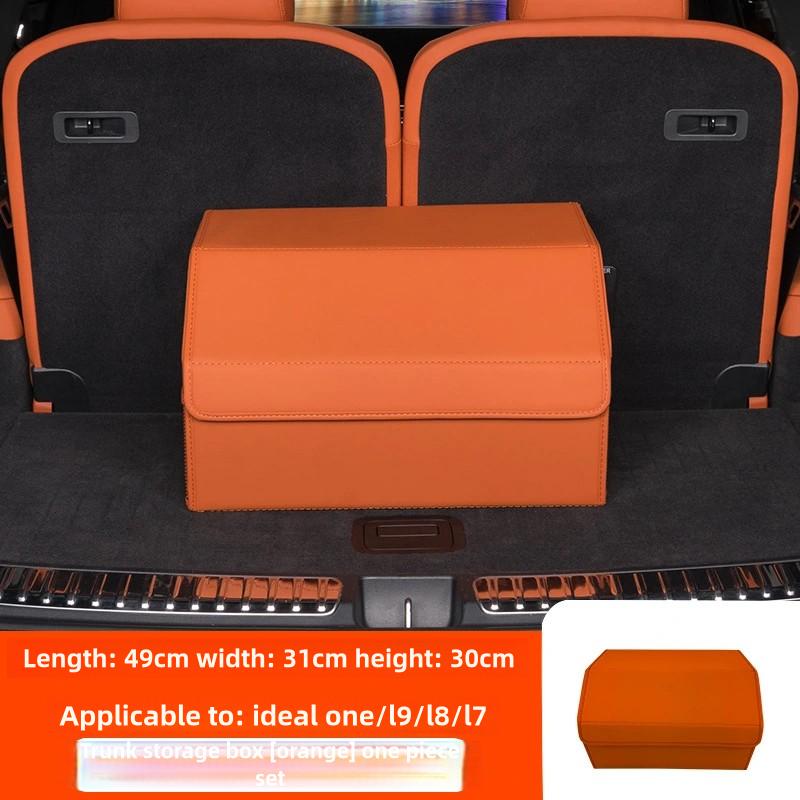 Big Capacity Car Storage Box Trunk Organizer Durable Collapsible For Leading Ideal Li Auto Lixiang One L7 L8 L9 L9 Max L6