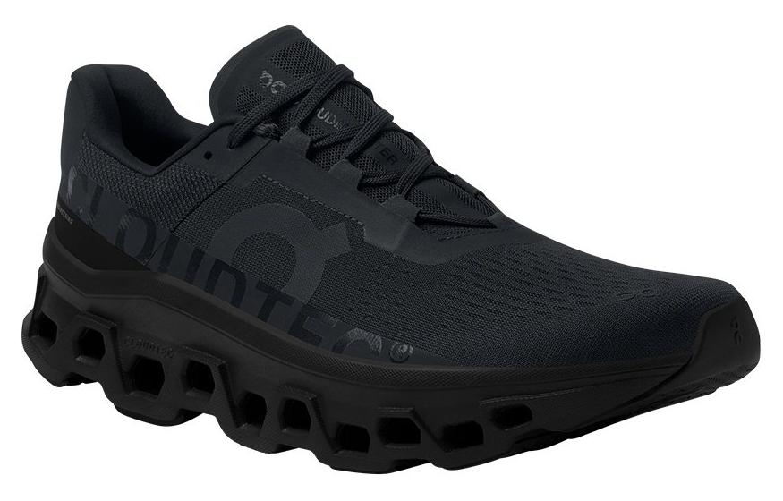 On Cloudmonster Basse tige Cloud Tec® Entraînement Course longue distance Trajet urbain Sprint Chaussures de course Homme Noir 61.99025a