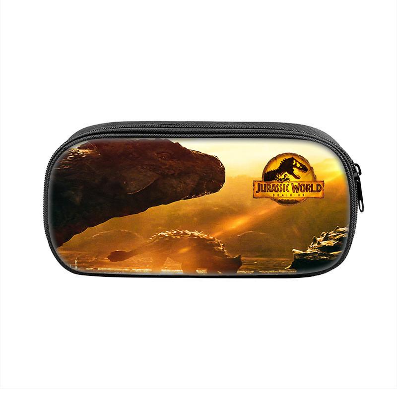 Jurassic World 3 Pencil Case With Nylon Material For Students And Kids