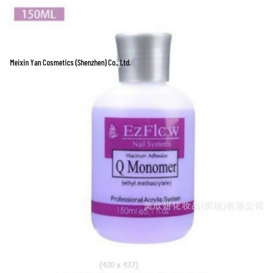 Purple Transparent Crystal Liquid Nail Art Solution - 60ml & 150ml