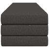 Folding Sofa Bed 180 x 67 x 45 cm Dark Grey