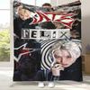Felix Kpop Stray Kids Flannel Blanket,Ultra Soft Warm Plush Throw for Home Bedroom Bed Sofa Cover Camping Picnic gift