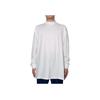 Y-3 Solid Color Crew Neck Long Sleeve T-Shirt Unisex Tops White IB4774