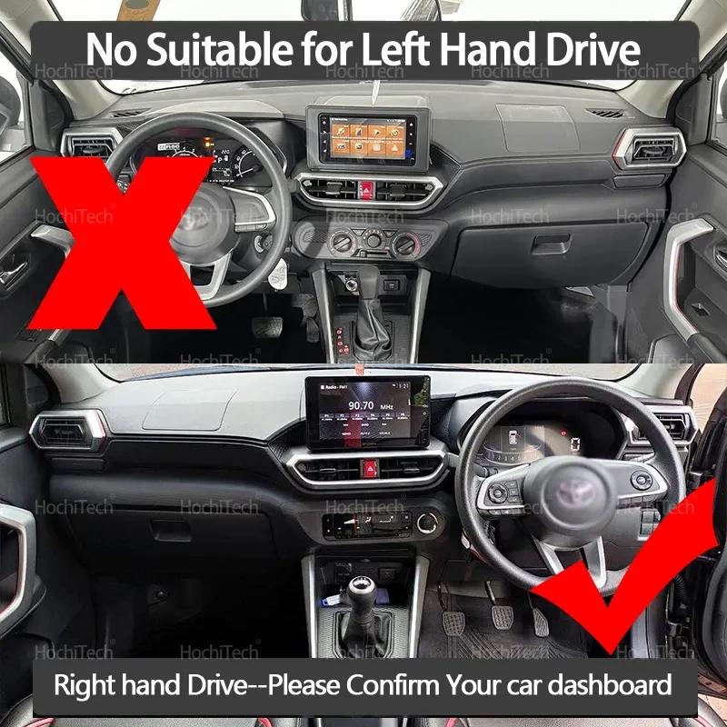 For Toyota Raize      2024 2025 Interior Accessories Dashboard Cover Pad Sun Protection Pad UV Protection