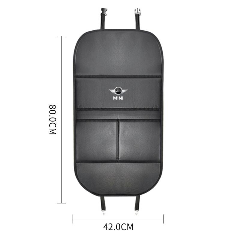 Car Seat Back Protector Cover Anti Kick Mat Pad Storage Bags for Mini Cooper JCW Works F54 F55 F56 F57 F60 R50 R52 R53 R55 R56