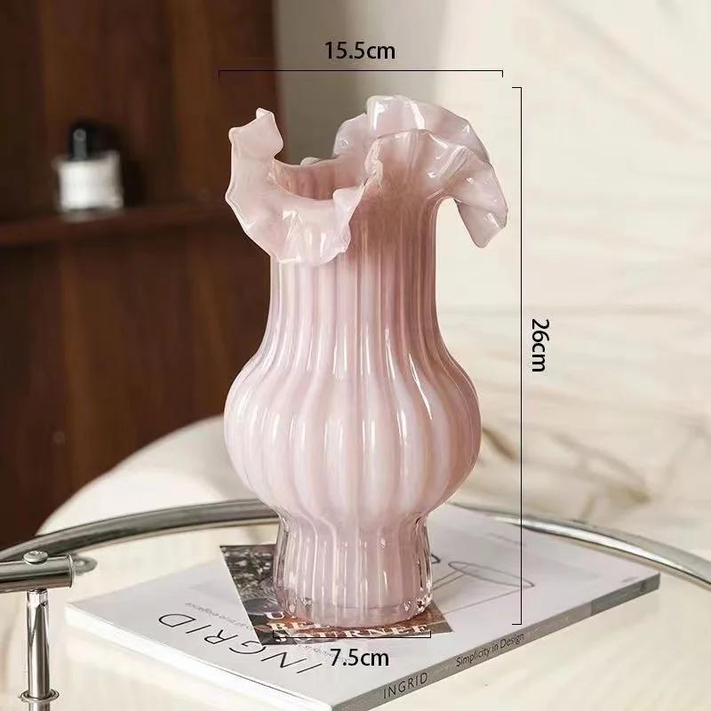 

Creative Decoration Ins Style Living Room Decoration Vase Flower Arrangement рожевий