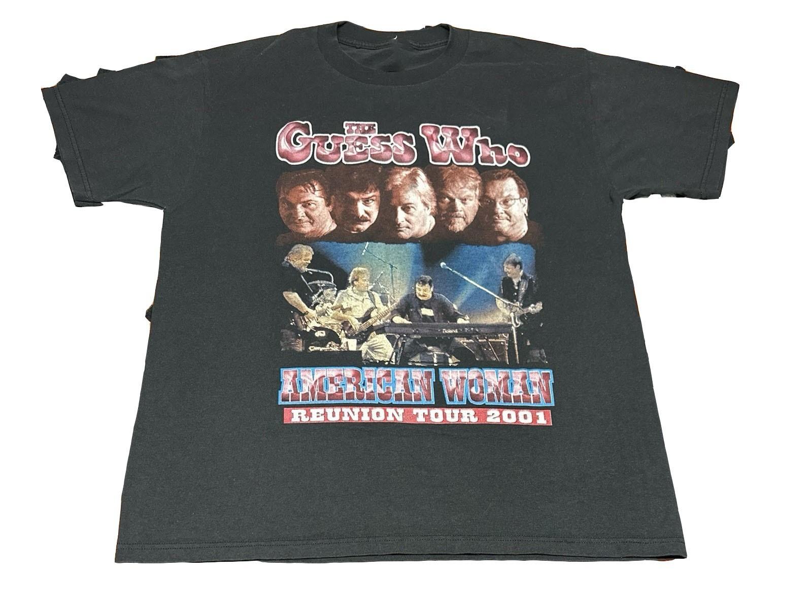 The Guess Who American Woman Reunion Concert Shirt Black Unisex S-5XL EM1523 S