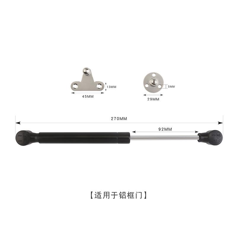 

Шкаф подъемный пневматический упор кровать газовая пружина газовая поддержка мебель алюминиевая рама дверь телескопическая гидравлическая штанга фурнитура 50N