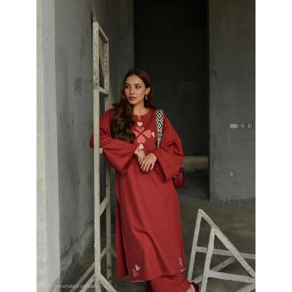 Pakistani Style Cotton Kurti Palazzo Set Indian Women's Ethnic Kurta Set Dress