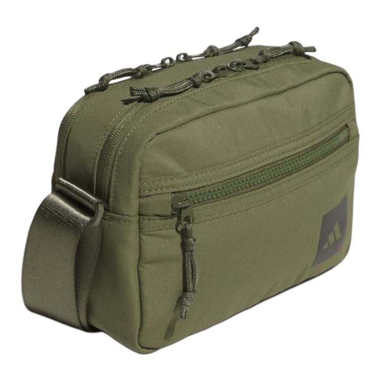 Adidas Versatile Shoulder Bag Large Unisex Dark Olive Green KC1399