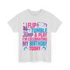 Gymnast Birthday Shirt, I'm Celebrating My Birthday Today Gymnastics Lover Shirt