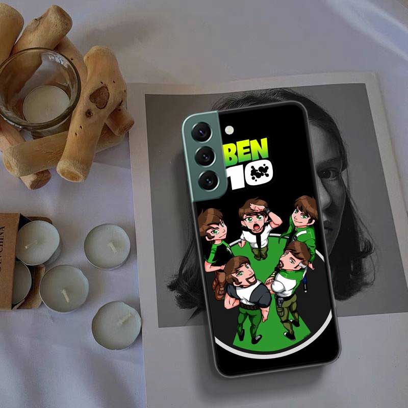

Ben Cartoon 10 Phone Case For Samsung Galaxy S22 S25 Ultra S21 S10 Plus S26 Edge S20 S23 S24 FE Cover Silicone Soft TPU Clea Samsung S22 Plus