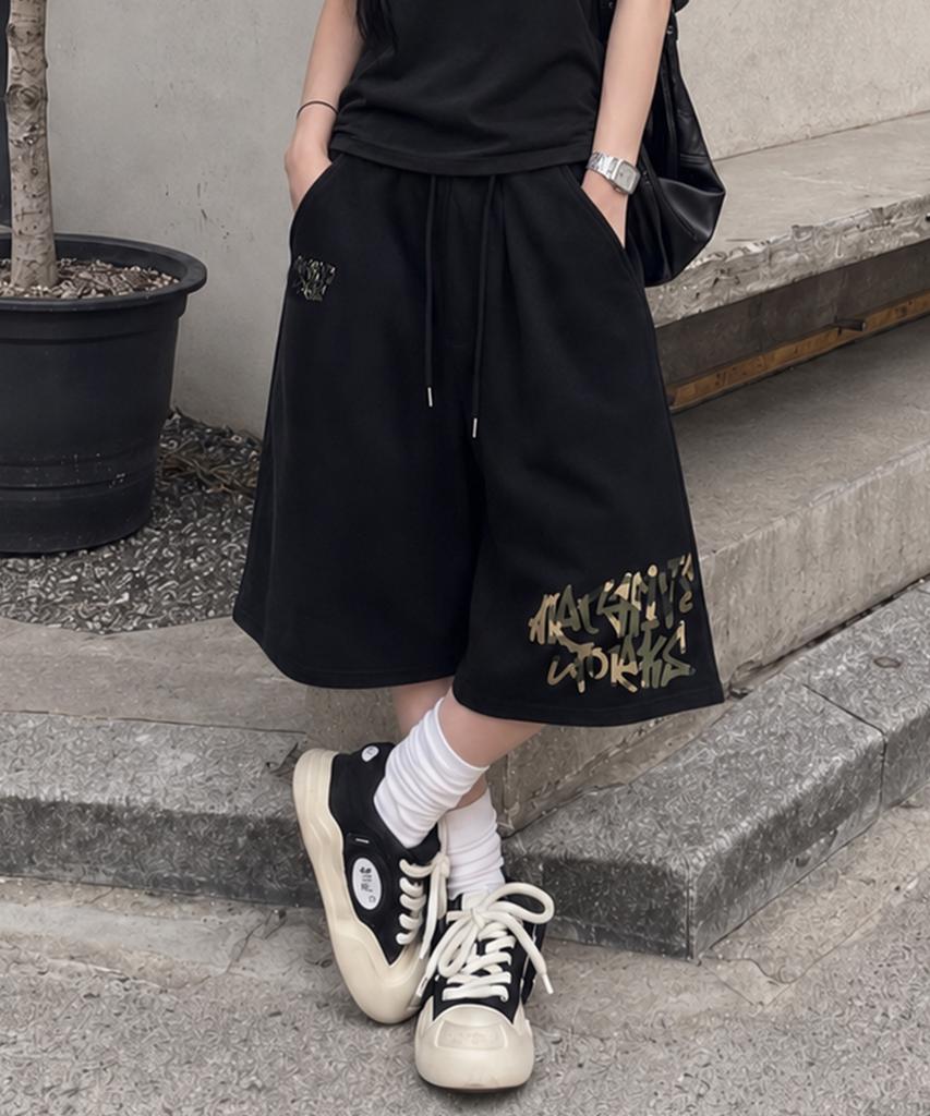 Peideu Pd Archive Bermuda Pants Black