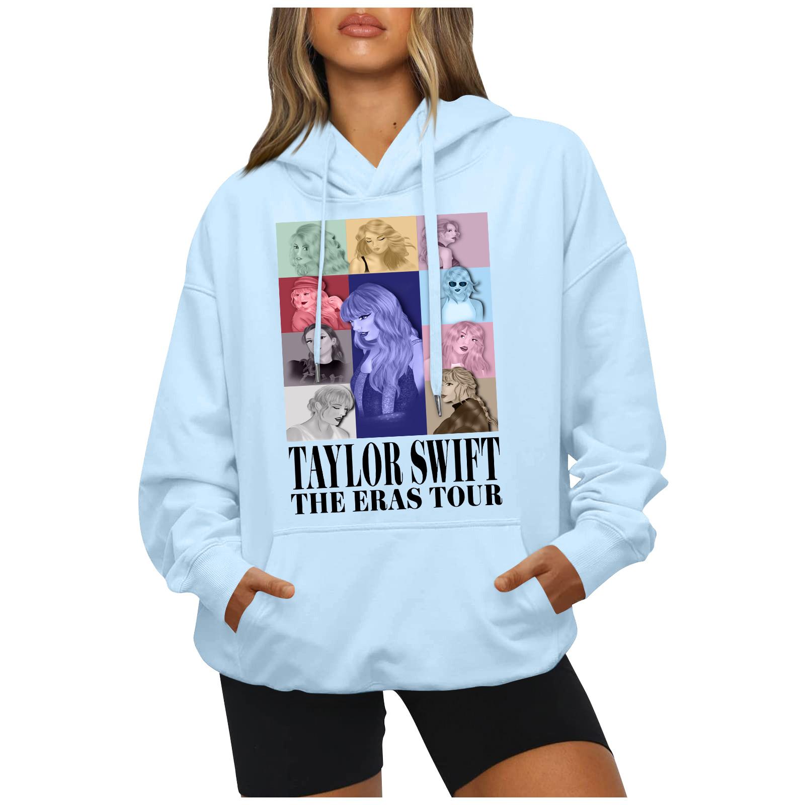 Women s Fashion Loose Casual Daily Long Sleeve Loose Crewneck Sweatshirts Daily Long Sleeve Top Pullover Sweatshirts M