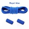 1Pair Round Elastic Laces No Tie Shoelaces Metal Capsule Buckle Shoelace Without Ties Sneakers Basketball Laces Shoe Accessories