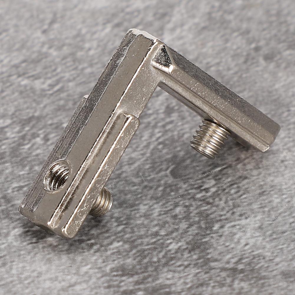 10Pcs Inside Corner Connector Bracket Cast Zinc L Type M5 Accessories for 3D Printer