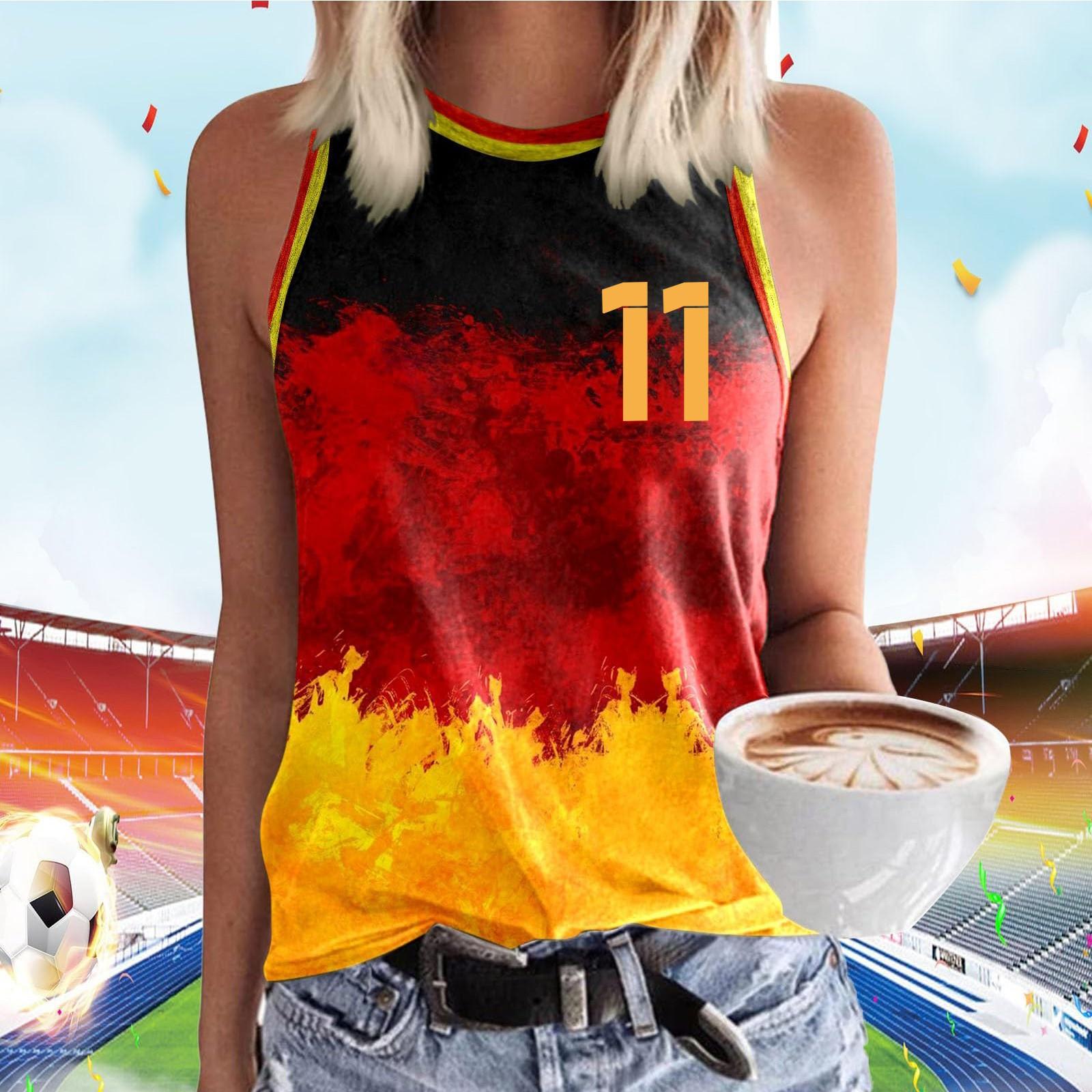 

Женская летняя немецкая печатная жилетка-рубашка, женская свободная повседневная жилетка Non-Stop XXXL жёлтый