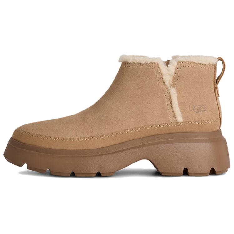 

UGG Calimuze Ультра Мини Слипоны Простые Модные Зимние Ботинки Женские ботинки Песочный 1174495-SAN 38