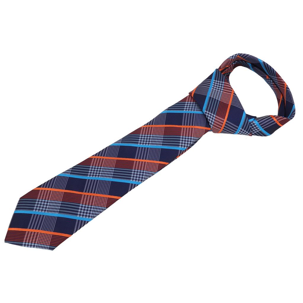 Mens Tie Set Classic Lattice Exquisite Texture Wear Resistant Men"s Neckties with Handkerchief for