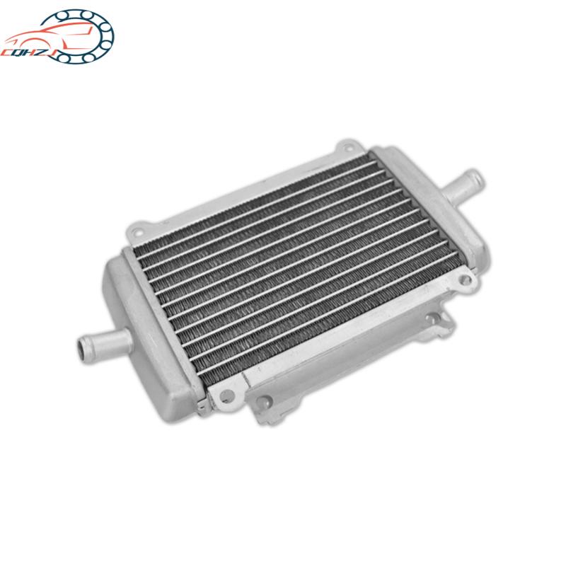 CQHZJ Motorcycle Aluminium Engine Radiator Cooler Cooling Water Tank For VESPA GTS300 Engine Accessories Motocross